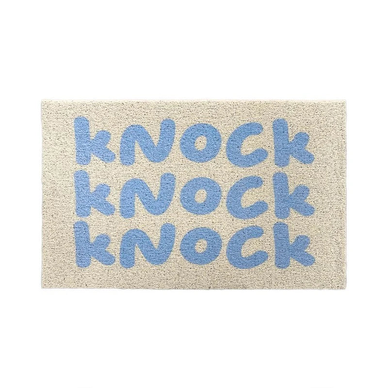 Cuttable PVC Letters Doormat - Customizable Welcome Mat for Indoor & Outdoor Use 6