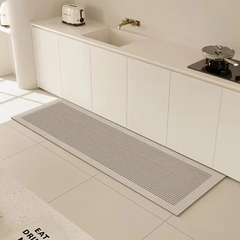 Diatomite Non-Slip Bath Mat - Waterproof Bathroom Rug for Safe & Elegant Decor 1