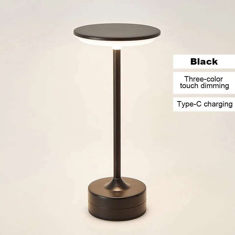 LED Cordless Table Lamp - Touch Sensor, USB Rechargeable Nightstand & Desk Light 8