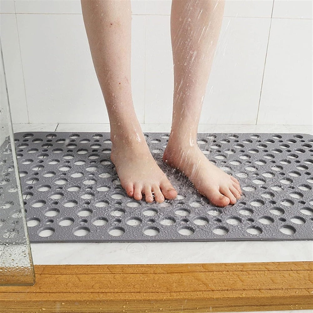 Non-Slip Bath Mat - Anti-Slip Shower Mat with Antibacterial Properties, Durable Design 2
