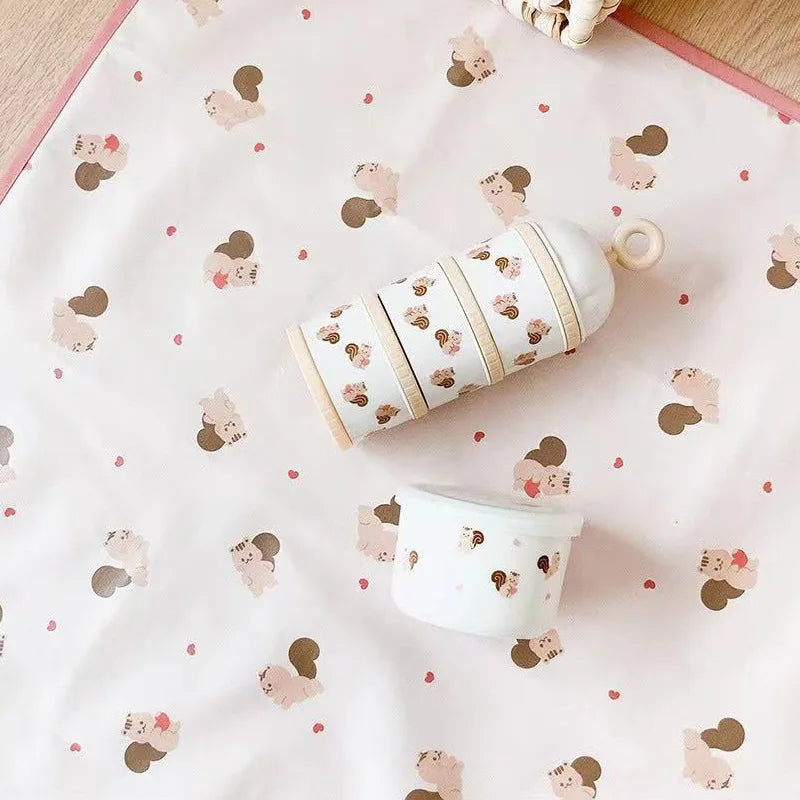 Portable Waterproof Changing Mat for Newborns - Washable Folding Nappy Pad 1