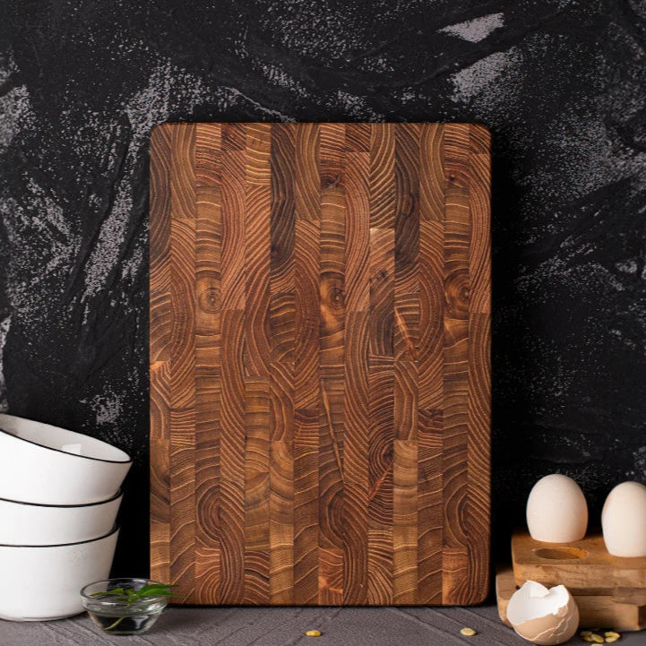 Premium Teak Wood Cutting Board - Durable, Versatile & Easy to Maintain 0