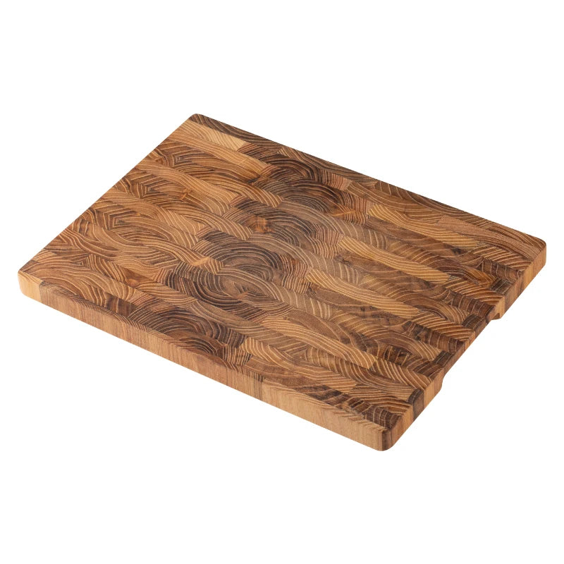 Premium Teak Wood Cutting Board - Durable, Versatile & Easy to Maintain 3