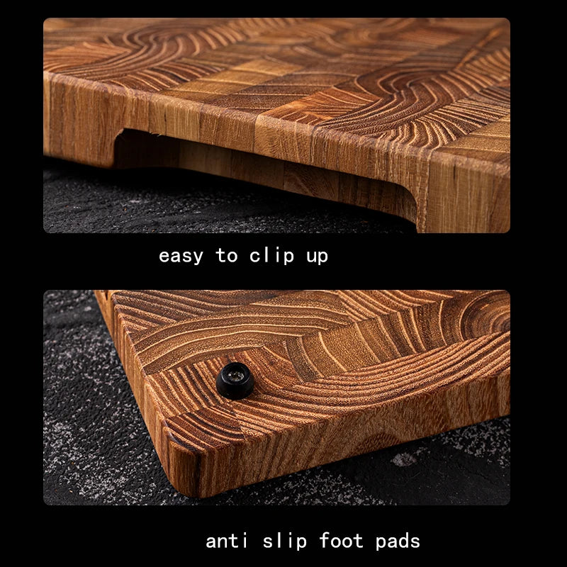 Premium Teak Wood Cutting Board - Durable, Versatile & Easy to Maintain 4