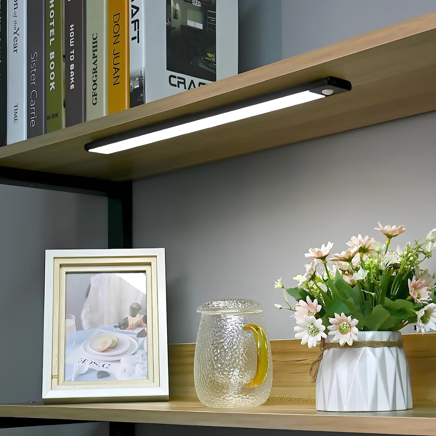 Rechargeable LED Wall Light with Motion Sensor and Adjustable Brightness 5