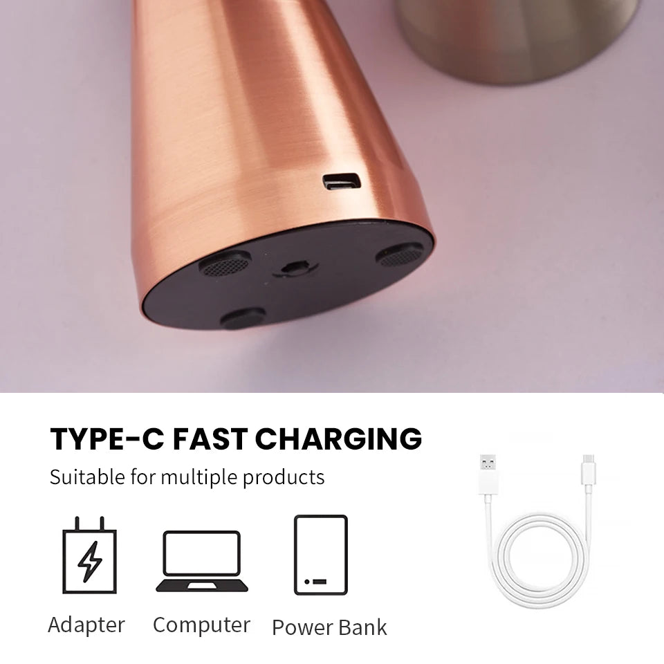 Rechargeable Mushroom LED Table Lamp - Cordless Touch Sensor Bedside Light 2