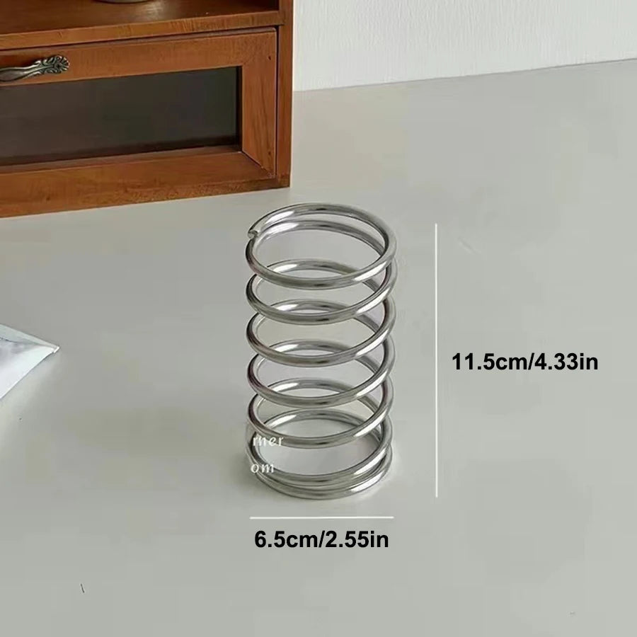 Stainless Steel Wall Mounted Toothbrush Holder - Durable Bathroom Organizer 2