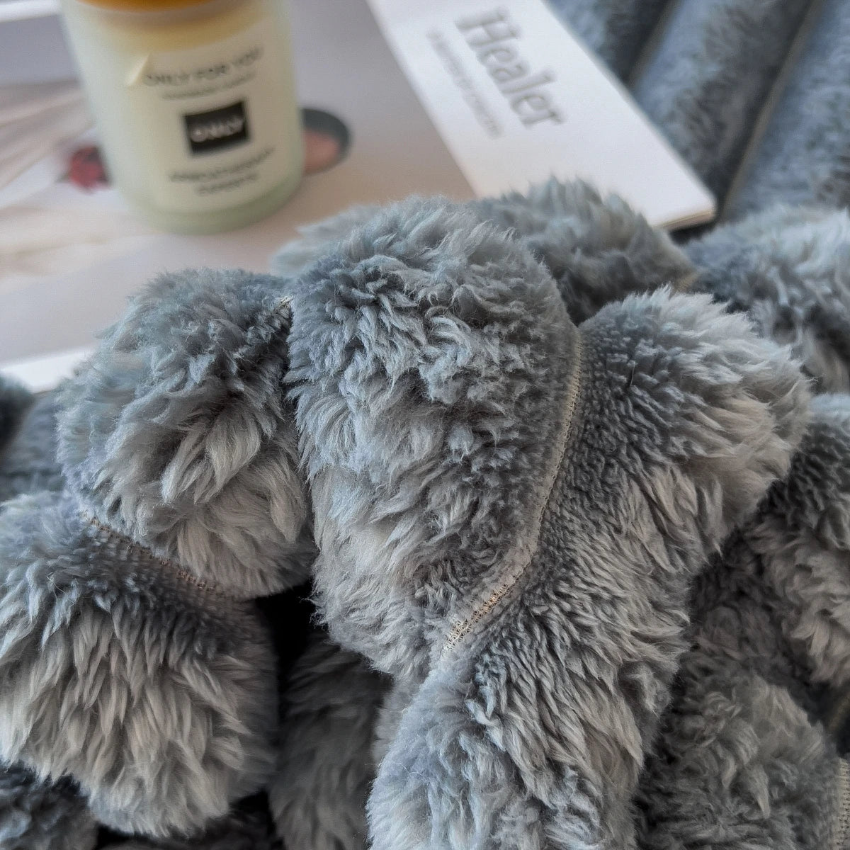 Thickened Multifunctional Striped Blanket - Cozy Bed Cover & Nap Blanket 2