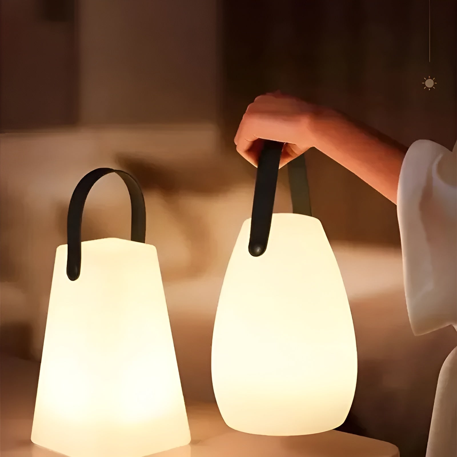 Waterproof Cordless LED Table Lamp - 16 Color Options for Indoor & Outdoor Use 5